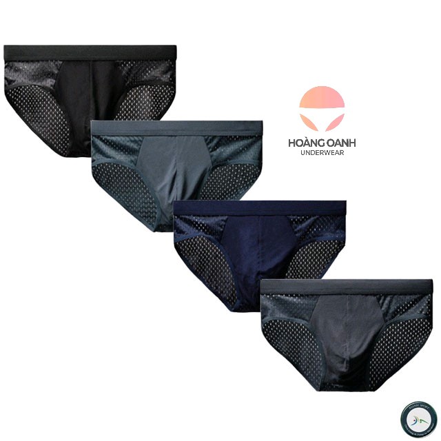 Quần sịp nam Hoàng Oanh Underwear, quần tam giác thông hơi siêu thoáng mát