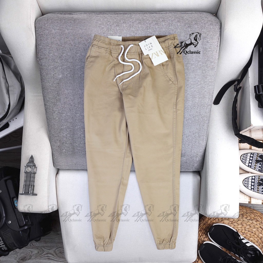 Quần jogger nam kaki vải dày mặc mềm mại, dễ dàng vận dộng di chuyển chơi thể thao siêu đã Q0010