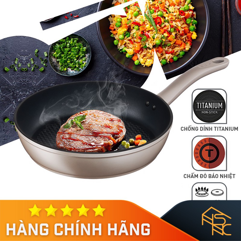 Chảo đáy từ chống dính cao cấp 26cm - Tefal Sensations - Thương hiệu Pháp