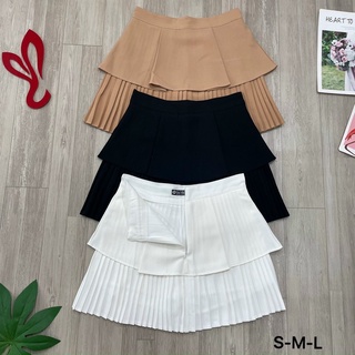 Váy quần dập ly