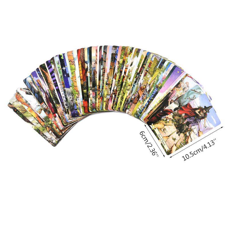Bộ thẻ bài tarot 78 lá Everyday Witch bằng tiếng Anh thích hợp cho buổi họp mặt gia đình