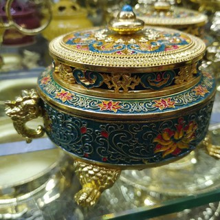 Lư Đốt Trầm Hương Khắc Thủ Công