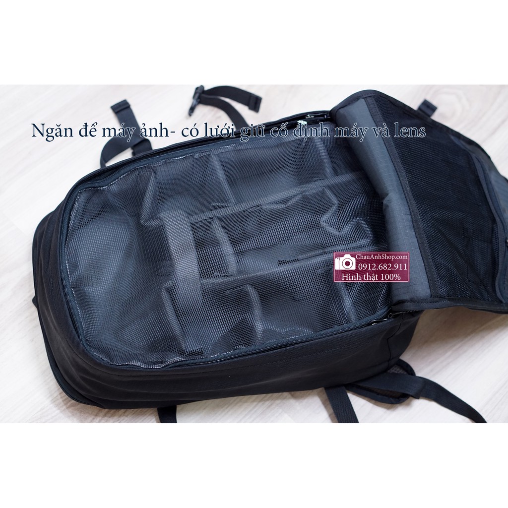 balo đựng máy ảnh crumpler jackback full photo.