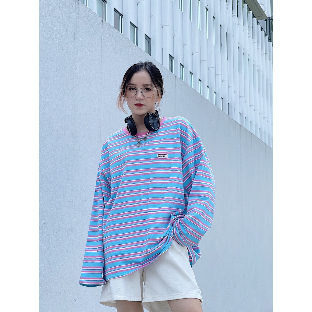 Áo nỉ nam nữ kẻ ngang MINION CLOTHING oversize Unisex form rộng sweater Ulzzang Streetwear Hàn Quốc chất da cá A3037 | BigBuy360 - bigbuy360.vn