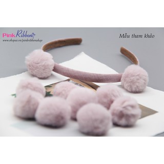 *Set 2c - Lông thỏ tròn sợi ngắn 3cm