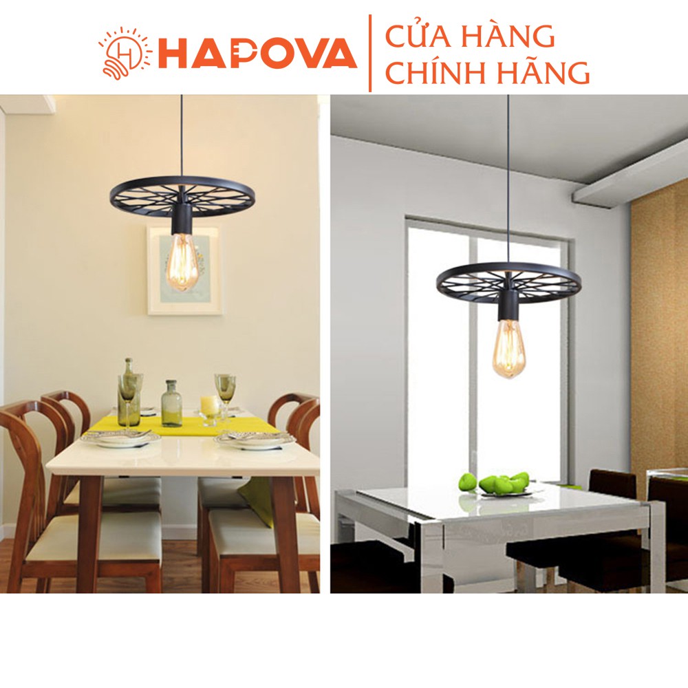 Đèn thả bánh xe đèn thả trần trang trí HAPOVA DÝTAS 7089/1