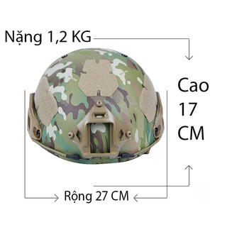 Mũ Bảo Hiểm Quân Đội NAVY SEAL