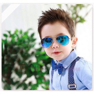 Mắt Kính trẻ em tráng gương cho bé hàng chuẩn chống tia UV tốt nhất
