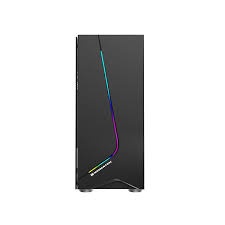 (Siêu Rẻ )Vỏ máy tính Xigmatek EROS - ATX, Dải led RGB - Hàng chính hãng Mới 2021 (Tặng Kèm Ốc )