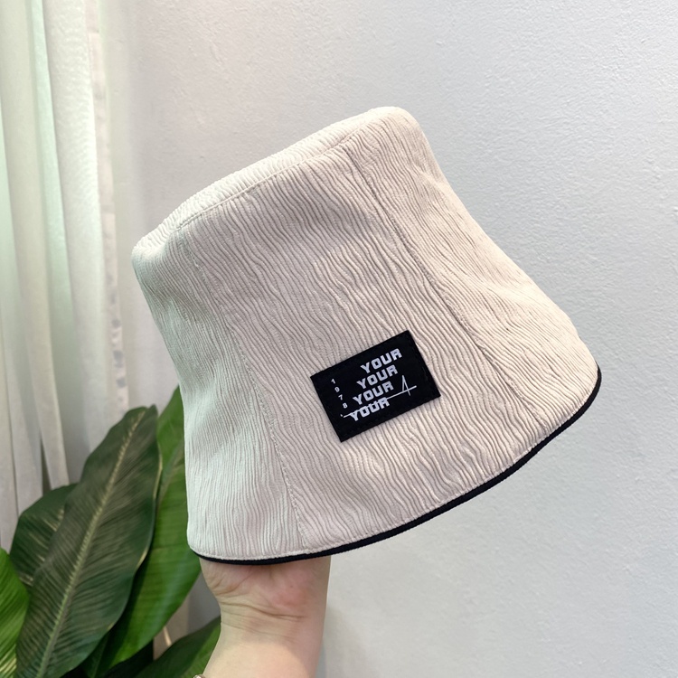 Mũ Bucket Hai Mặt Phong Cách Thời Trang Hàn Quốc Nhật Bản Dành Cho Nữ