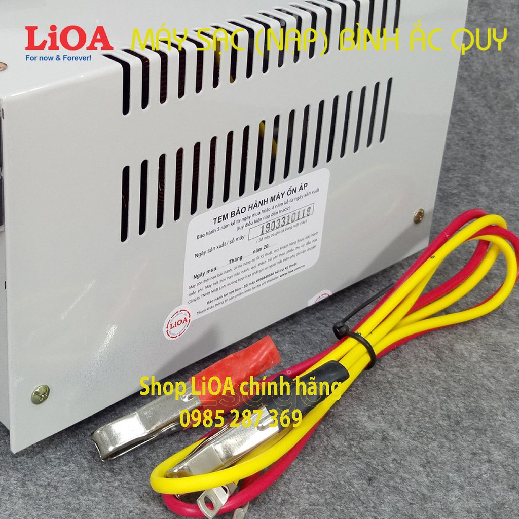 Máy Nạp Ắc Quy LiOA, Dòng Tải 30A-50V. Model: BC5030