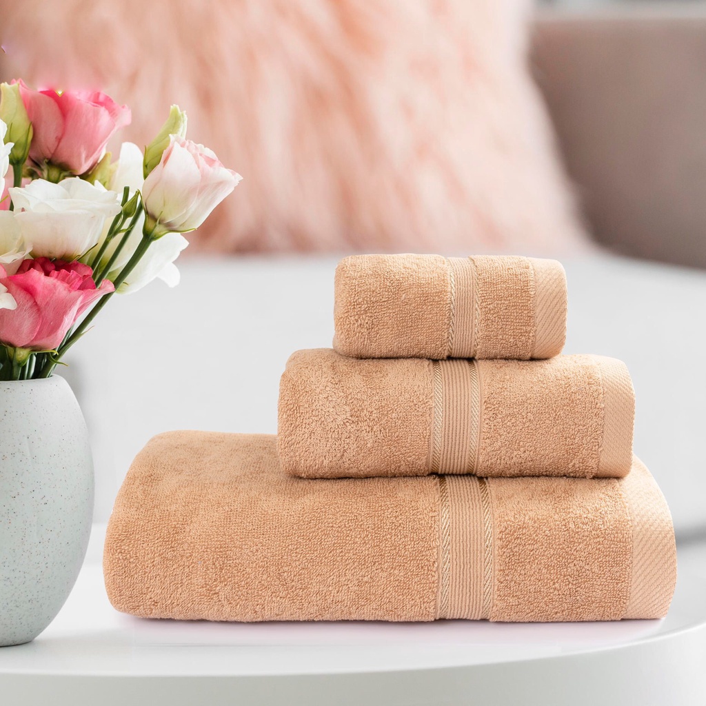 COMBO 3 KHĂN TẮM, KHĂN LAU ĐẦU KHĂN RỬA MẶT, HÀNG CAO CẤP 100% COTTON DÙNG TRONG GIA ĐÌNH KHÁCH SẠN QUÀ TẶNG