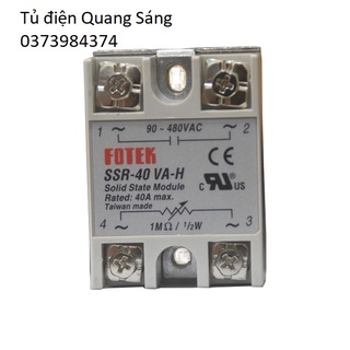 Rơ le bán dẫn Solid State Module SSR - 40DA 100DA 40VA 100VA (Fotek)