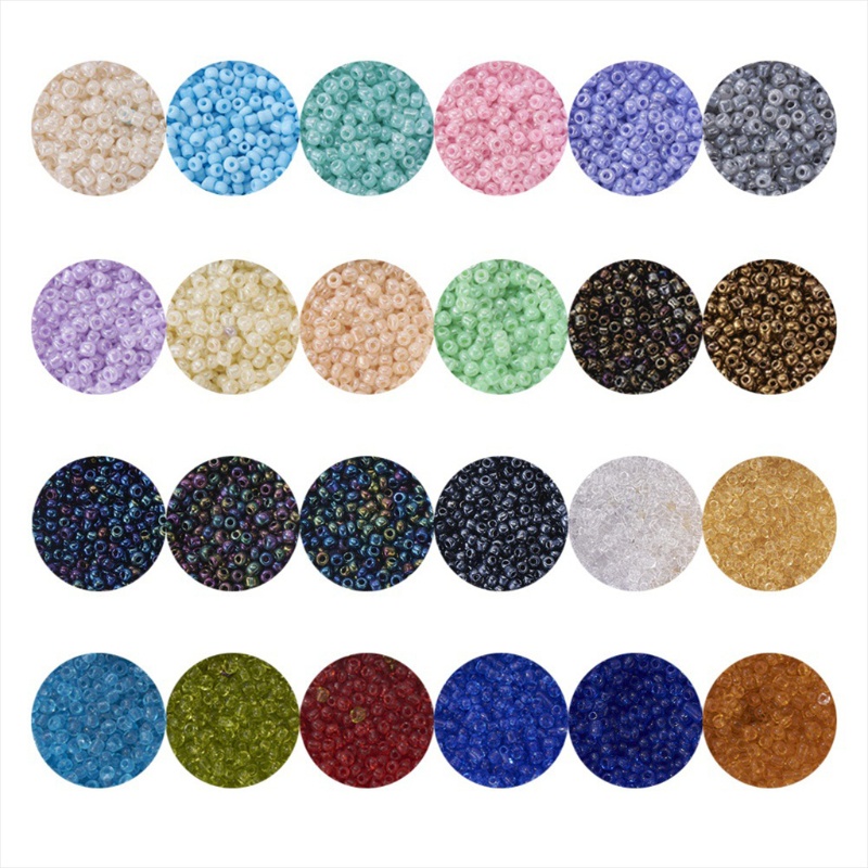 Bộ Hạt Xỏ Vòng Tay / Kính Nghệ Thuật Hình Chữ Cái DIY