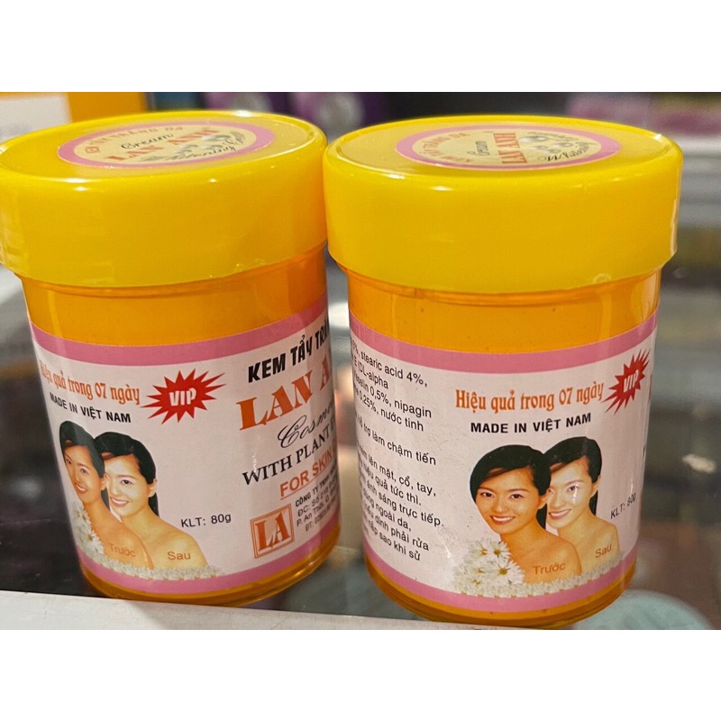 Kem Lan Anh Tẩy Trắng Da 80g