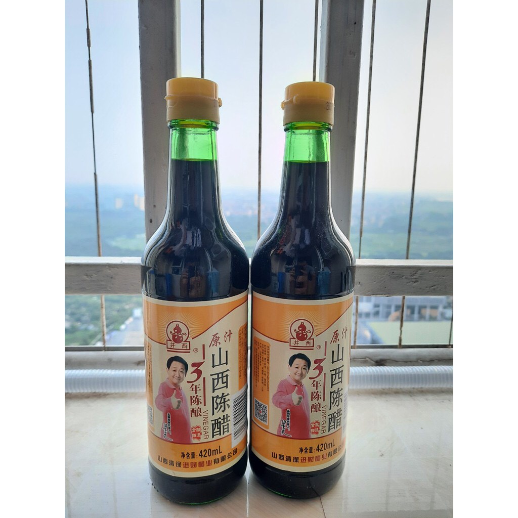 Dấm Đen / Giấm đen Trung Quốc  - Dấm Trần 420ml