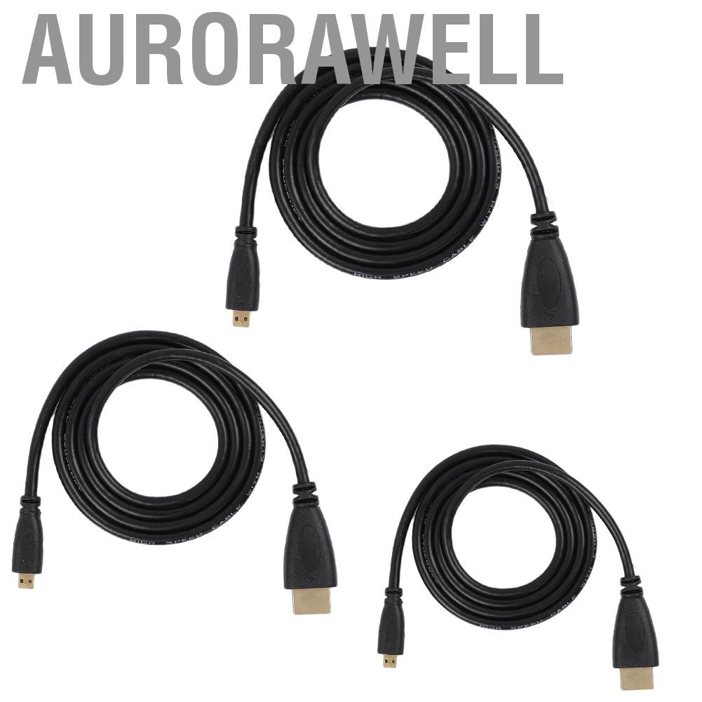 Cáp Chuyển Đổi Aurorawell Micro Sang Hdmi 1440p / 1080p / 1080i / 720p / 480p Cho Raspberry Pi 4b