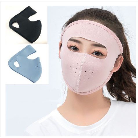 Khẩu trang ninja che kín mặt loại 1 có viền may cẩn thận | BigBuy360 - bigbuy360.vn