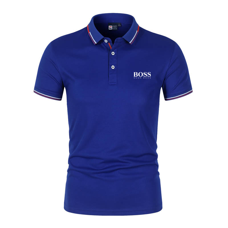 Hugo Boss Áo Thun Polo Ngắn Tay Thời Trang Mùa Hè Dành Cho Nam 0042