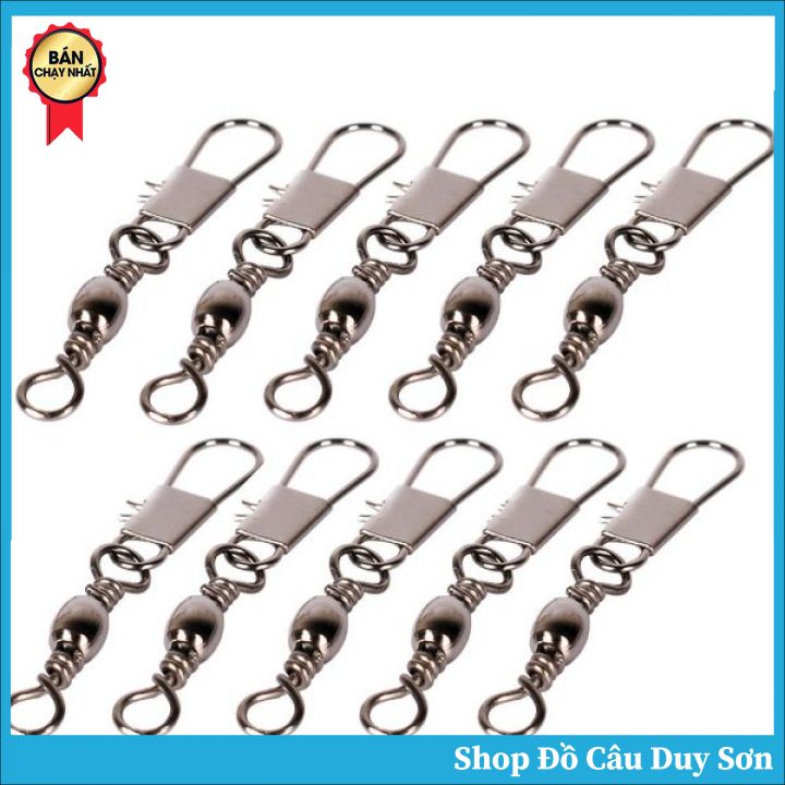 Khóa Link Chống Xoắn Bán Lẻ 30 100 Chiếc Chịu Lực Tốt , Ma Ni , Khóa Linh Câu Cá