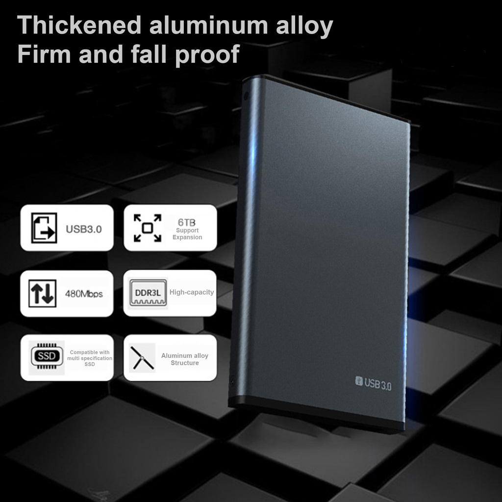 Hộp Đựng Ổ Cứng 2.5inch Usb 3.0 5gbps 6tb Bằng Hợp Kim Nhôm | BigBuy360 - bigbuy360.vn