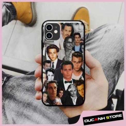 Ốp lưng iphone SAMSUNG hình johnny depp  collage art minimalism chống sốc cứng  cho các dòng iPhone PAP20211049