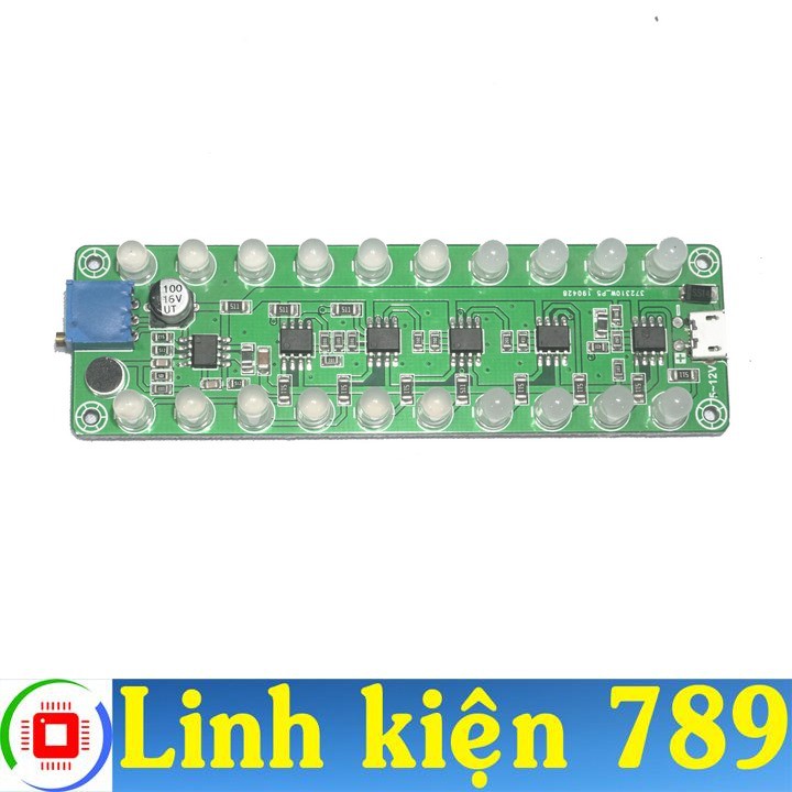 Mạch LED nháy theo nhạc V2 20 LED
