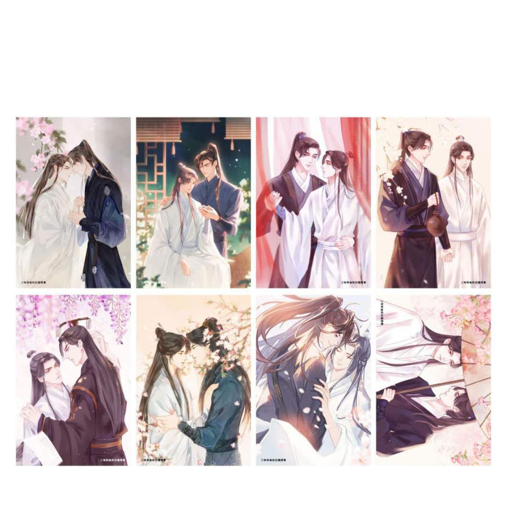 Hộp postcard đam mỹ Husky Và Sư Tôn Mèo Trắng Của Hắn - Sở Vãn Ninh - Mặc Nhiên