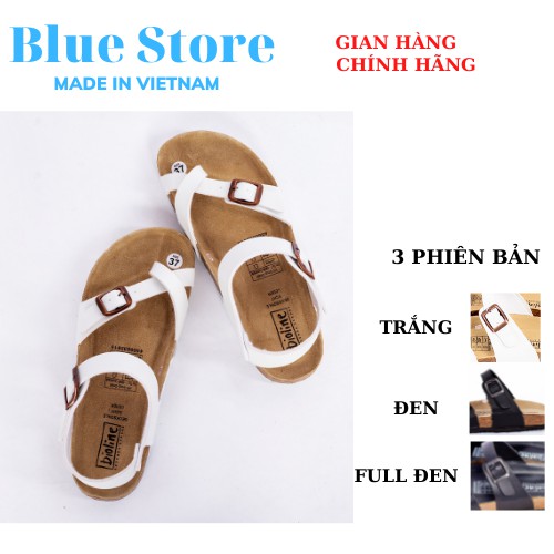 Dép học sinh, giày xỏ ngón nam nữ cao cấp giá rẻ, xăng đan quai hậu siêu bền Bioline - Blue Store mã D14