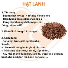 Hạt lanh nhập canada 500Gr