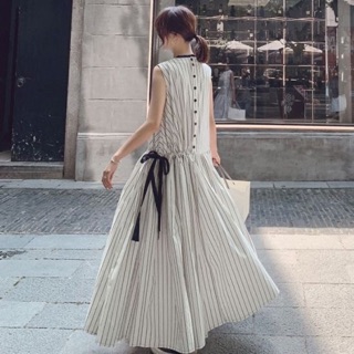 Giảm 30% Đầm dáng xoè chất Linen