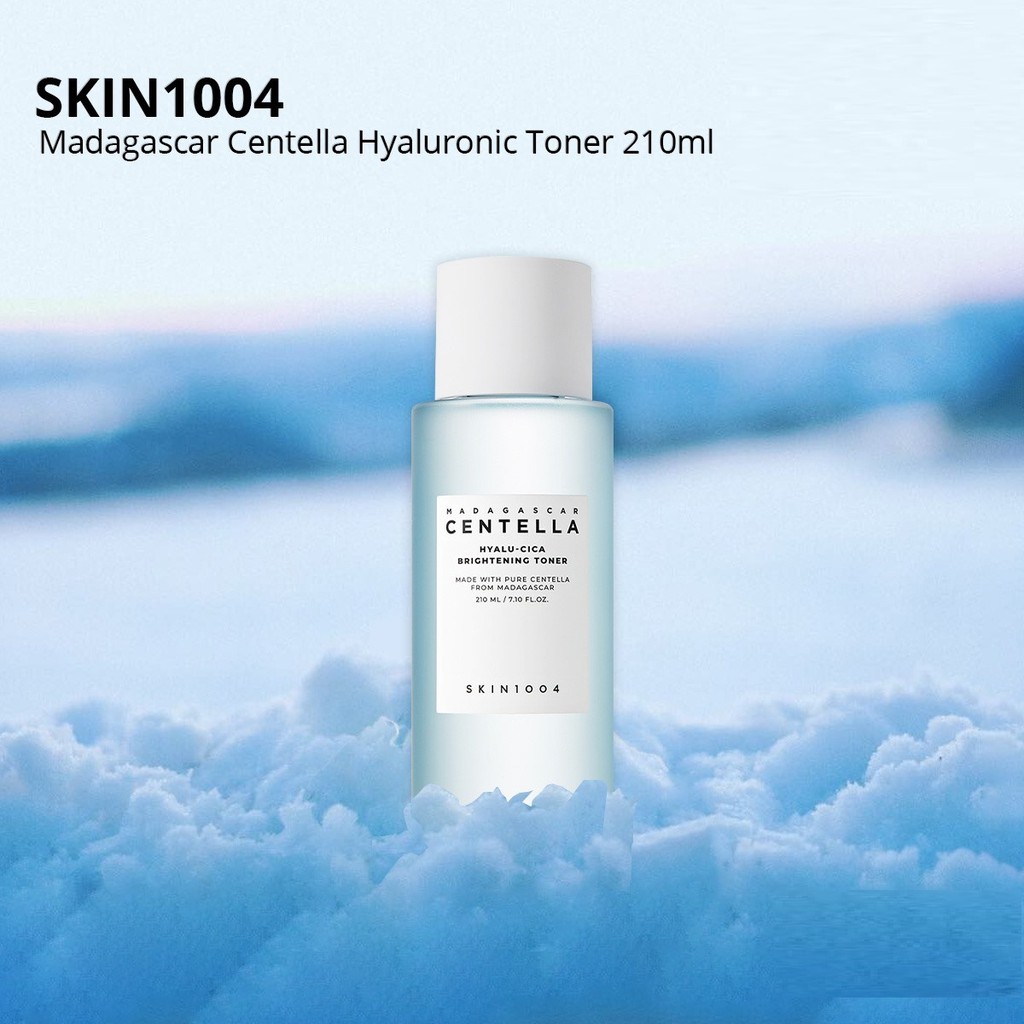 [CHÍNH HÃNG] Nước Hoa Hồng Làm Dịu Da, Cấp Ẩm Skin1004 Madagascar Centella Hyalu-Cica Brightening Toner 210ml