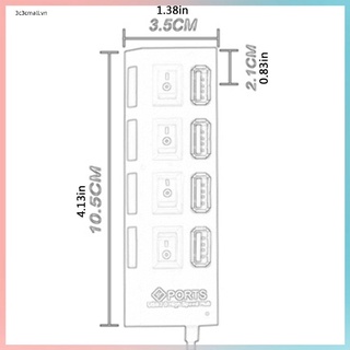 Hub Chia 4 Cổng Usb Tốc Độ Cao Tiện Dụng