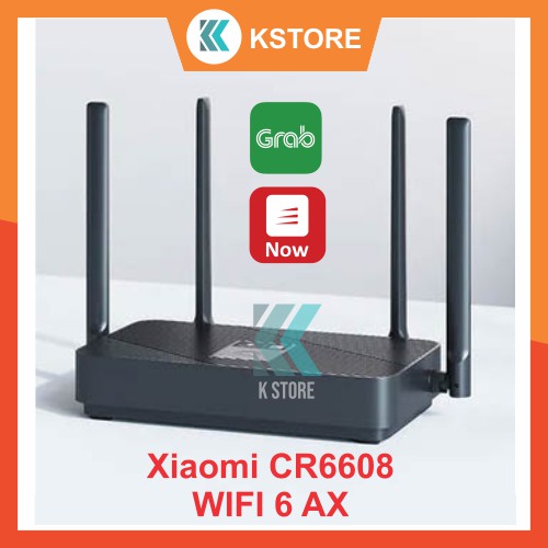 [Mã 155ELSALE giảm 7% đơn 300K] Bộ phát wifi router wifi Xiaomi CR6608 - chuẩn WIFI 6 AX1800 hỗ trợ Mesh