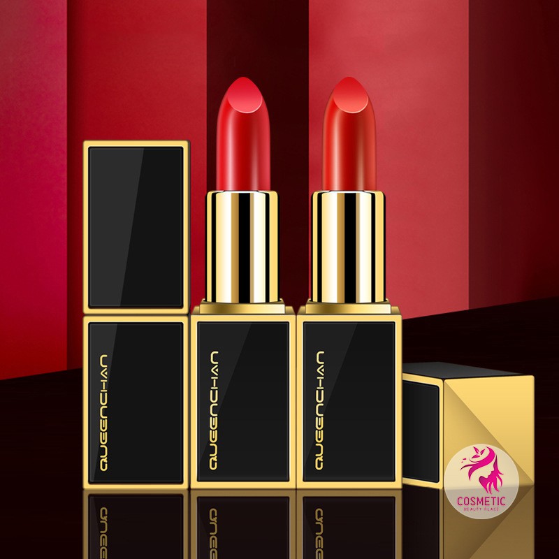 Son Thỏi QUEENCHAN Dưỡng Ẩm Lâu Trôi Vỏ 2 Màu Sang Chảnh P20 | BigBuy360 - bigbuy360.vn