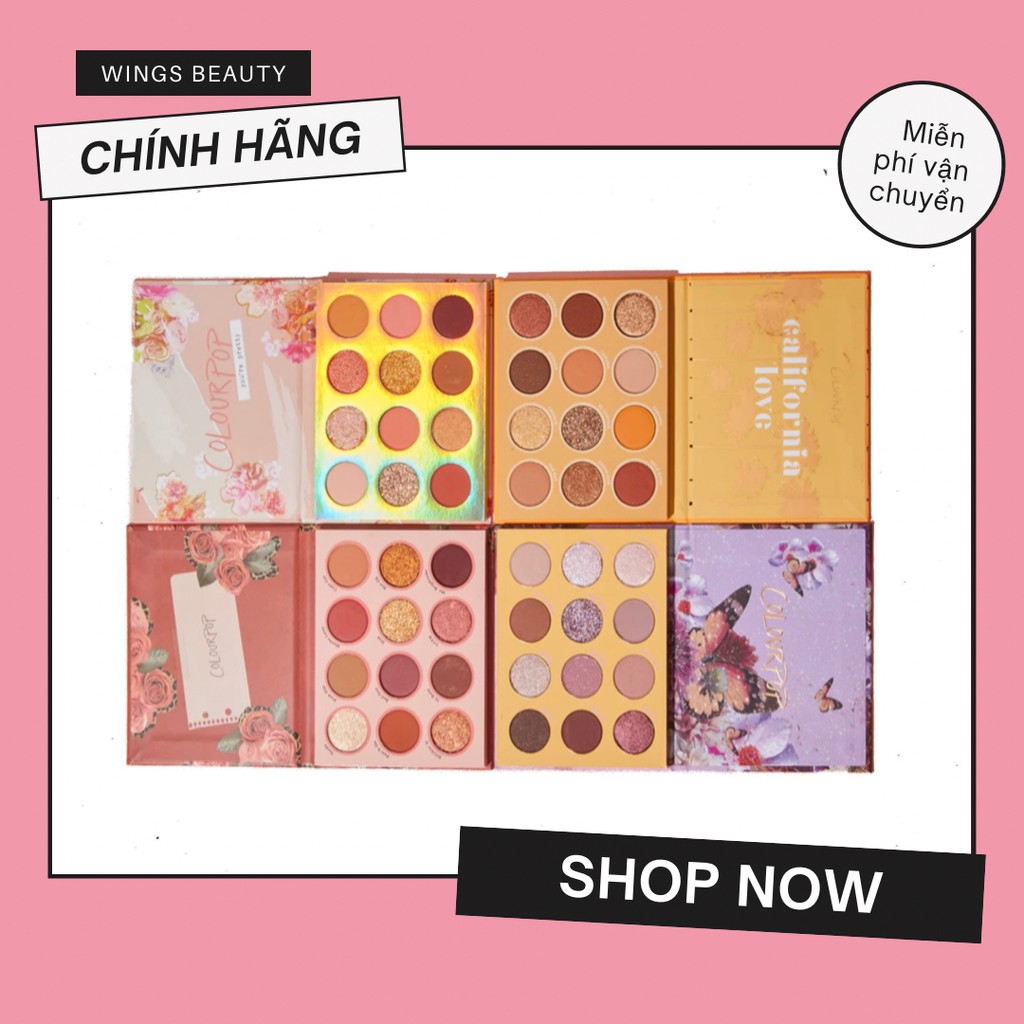 COLOURPOP - Bảng mắt Pressed Powder Palette (Các loại)