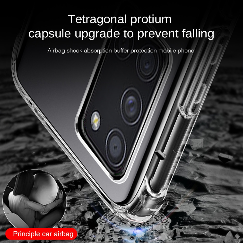 Ốp Điện Thoại Silicon Trong Suốt Chống Sốc Sang Trọng Cho Realme 9i 9 Pro Plus Realme C35