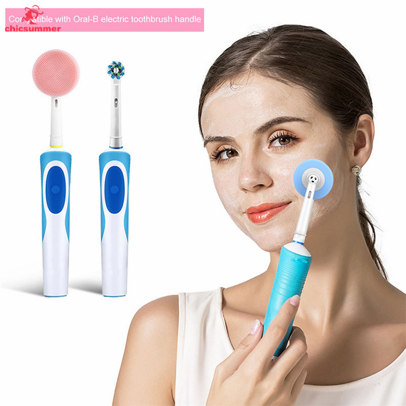 Đầu bàn chải đánh răng điện xoay thay thế tiện dụng cho máy rửa mặt
