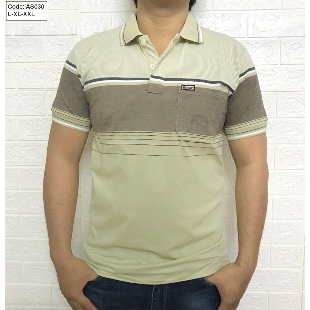 Áo Thun Nam Lớn Tuổi Có Túi BIG SIZE 90KG -Áo Thun Nam Có Túi Trung Niên ( chất liệu 100% cotton mềm mịn)