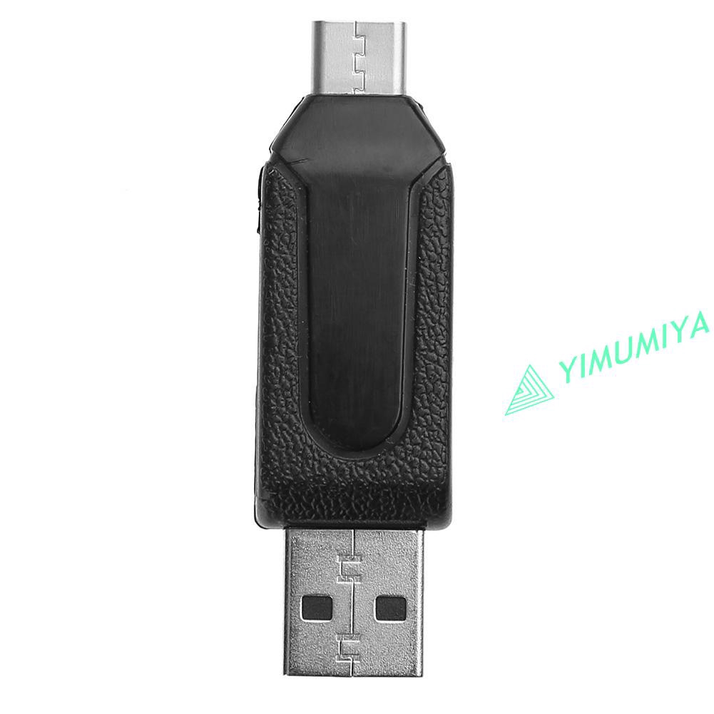 Đầu Đọc Thẻ Nhớ Tốc Độ Cao 480mbps Otg Usb 2.0 Type-C