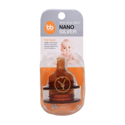 Baby One - Núm ty Nano Silver cổ rộng size S/M/L/Y (đôi)