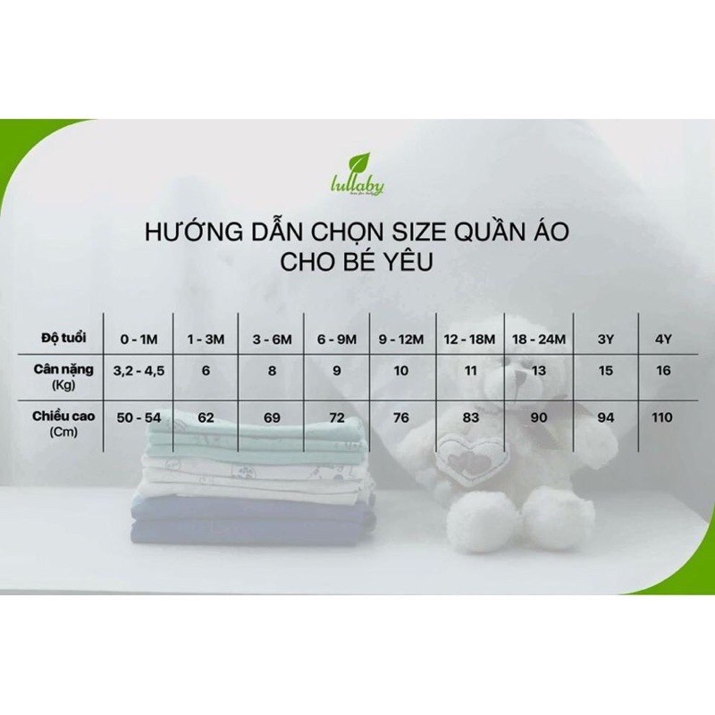 Áo nỉ dài tay cổ lọ 3cm Lullaby