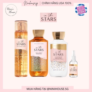 Xịt thơm, dưỡng thể, sữa tắm mùi IN THE STARS - Bath and Body Works