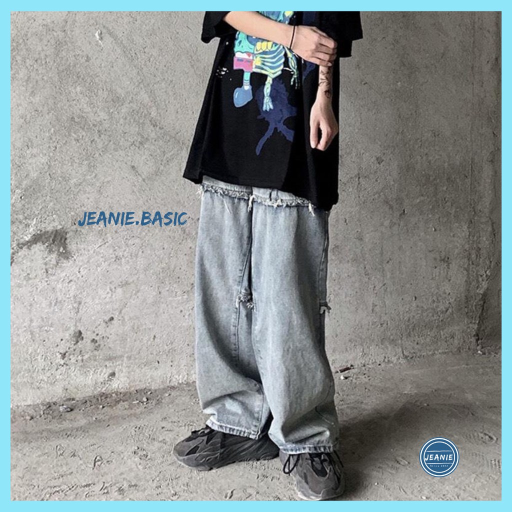 QUẦN DIO JEANS FORM RỘNG UNISEX QD067