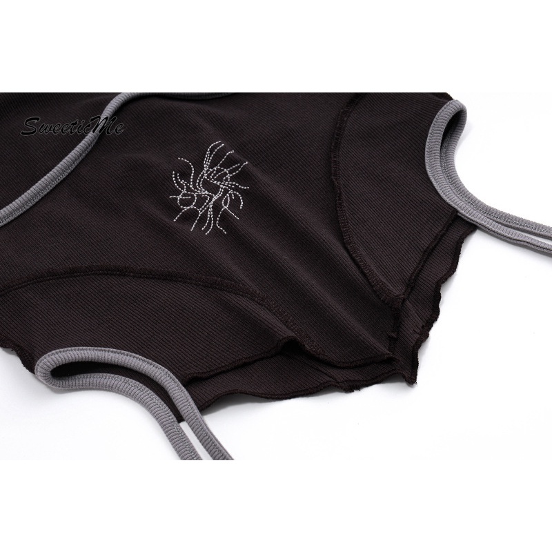 Áo Dây Sát Nách Hở Lưng Dáng Ôm Thời Trang Cho Nữ