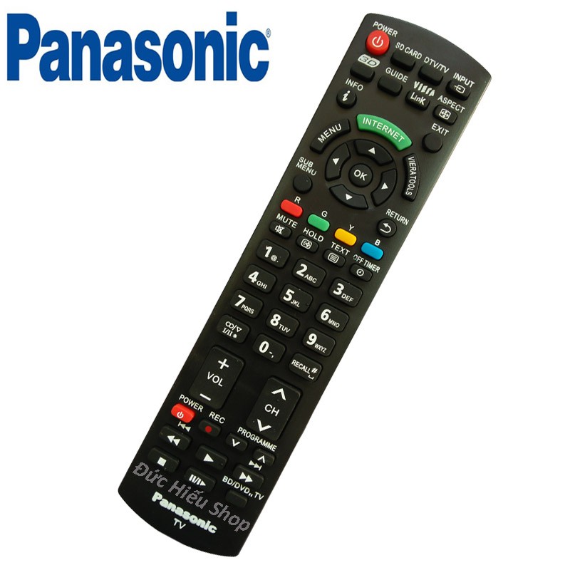 Remote điều khiển Tivi PANASONIC - Đức Hiếu Shop