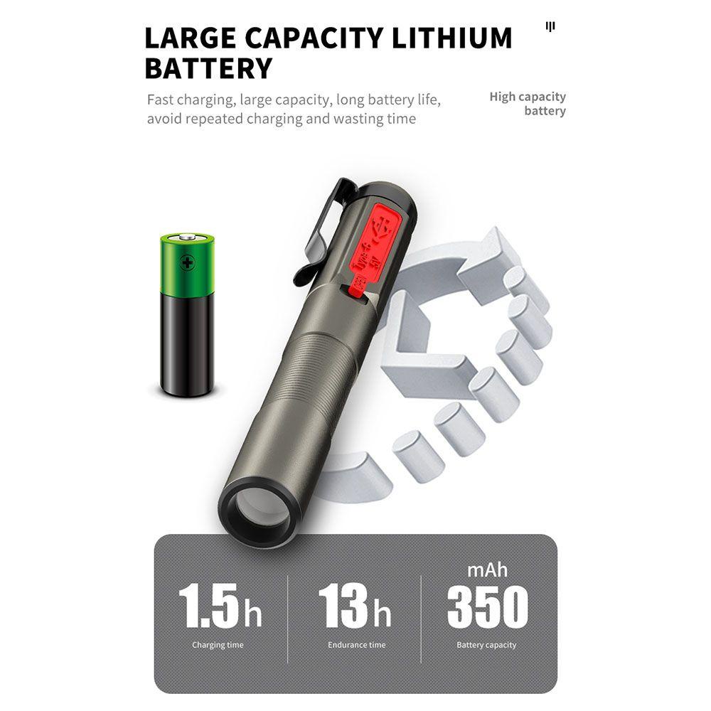 Đèn Pin Bóng LED USB Cầm Tay Hiệu Ket1