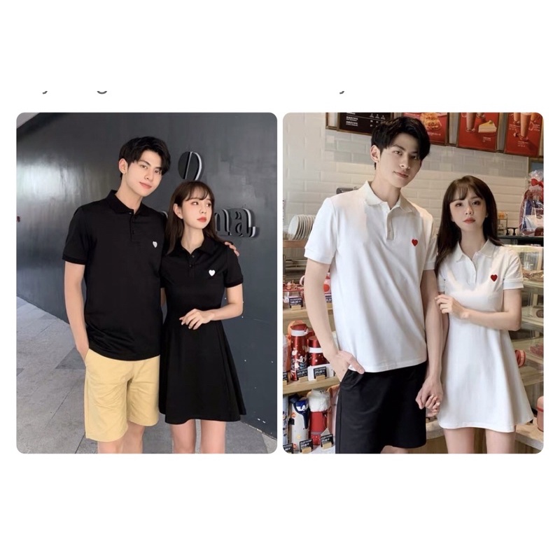 Set đồ đôi váy áo, couple áo váy nam nữ, đồ đôi nam nữ