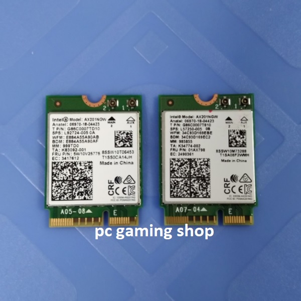 Card wifi intel 9560 9461, cạc mạng không dây cho máy tính