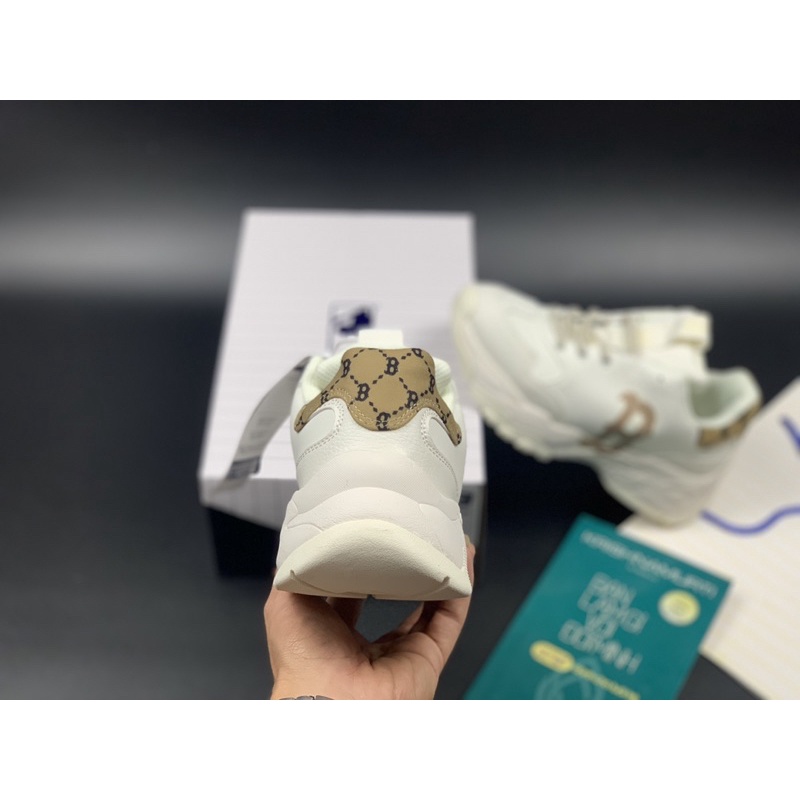 Giày thể thao nam nữ M.L.B Chunky Mono B nâu - M15